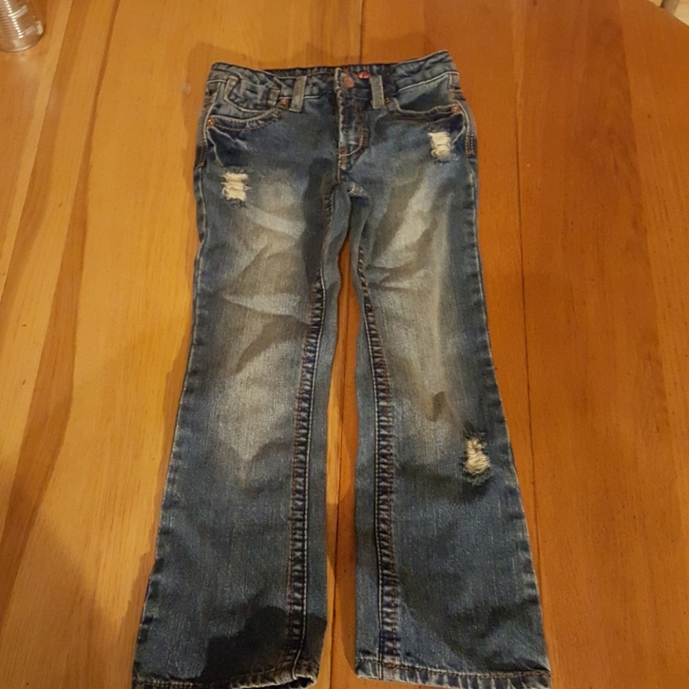 Little girl Free style jeans
